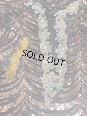 画像8: スパンコールスタンドカラーバラディドレス（5点セット）