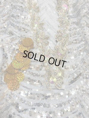 画像9: スパンコールスタンドカラーバラディドレス（5点セット）