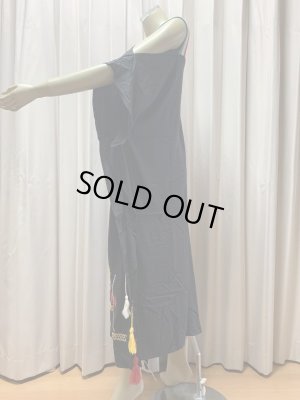 画像4: シーワ刺しゅう風オフショルダーガラベーヤ