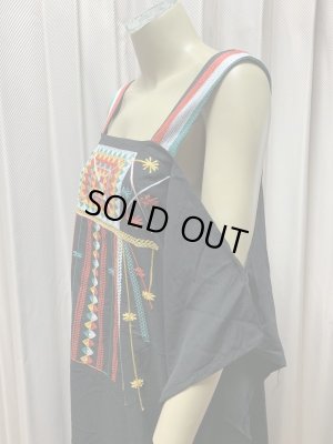 画像3: シーワ刺しゅう風オフショルダーガラベーヤ