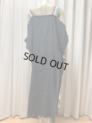 画像5: シーワ刺しゅう風オフショルダーガラベーヤ