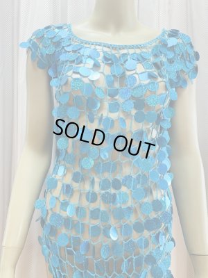 画像2: かぎ編みワンピースドレス