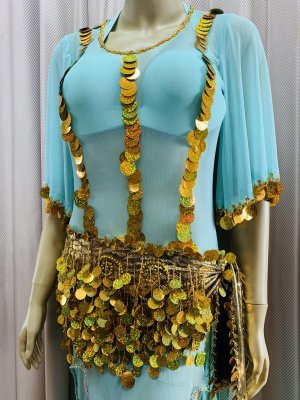 画像2: シャマダン・アワーリムワンピースドレス(5点セット）