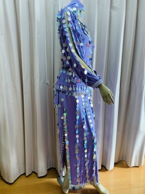 画像4: 総スパンコールガラベーヤ（アワーリム、ガワージー）