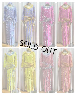 画像11: 総スパンコールガラベーヤ（アワーリム、ガワージー）