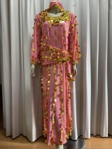 総スパンコールガラベーヤ（アワーリム、ガワージー）