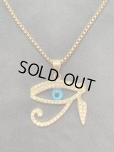 ホルスの目モチーフネックレス（45cm or 50cm)