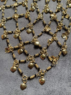 画像2: ファラオニックネックレス＆ピアスセット