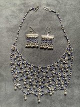 ファラオニックネックレス＆ピアスセット