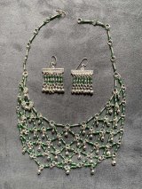 ファラオニックネックレス＆ピアスセット