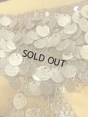 画像9: オールドスタイル、ガワージー、トライバルコインブラベルト（ゴールド）