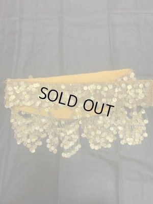 画像7: オールドスタイル、ガワージー、トライバルコインブラベルト（ゴールド）