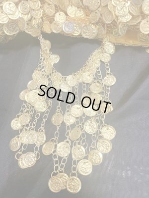 画像6: オールドスタイル、ガワージー、トライバルコインブラベルト（ゴールド）