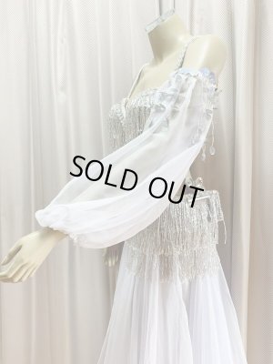 画像4: キャバレースタイル、フリンジブラベルト(スカート＆アーム付き）