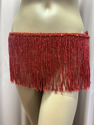 画像4: フォークロア衣装用ビーズフリンジベルト(99cm)