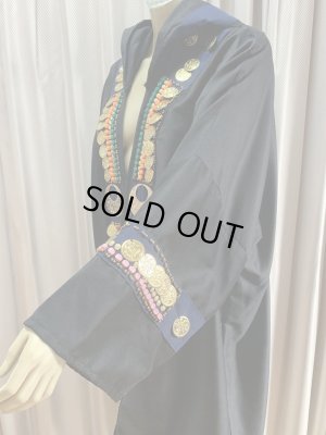 画像4: ハンドメイドのフード付き前あきガラベーヤ