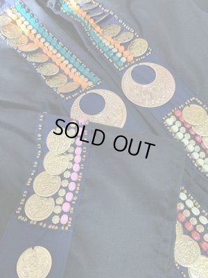 画像9: ハンドメイドのフード付き前あきガラベーヤ