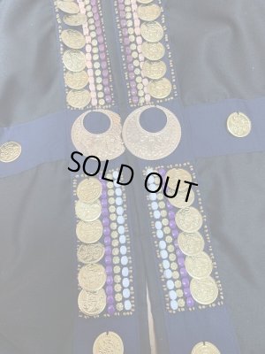 画像10: ハンドメイドのフード付き前あきガラベーヤ