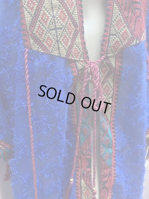 画像3: クロスステッチ前開きアバーヤ（ガラベイヤ）