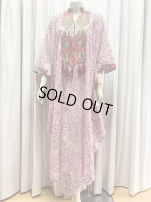 画像1: レース生地ガラベイヤ