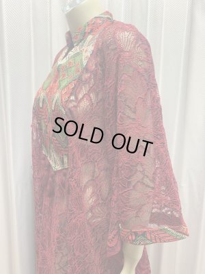 画像4: レース生地ガラベイヤ