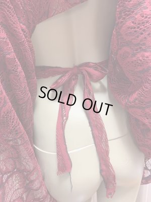 画像6: レース生地ガラベイヤ