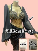 コスチューム用シフォンスリーブ