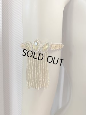 画像3: ビーズフリンジ付きアーム（両腕用）ゴールド
