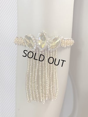 画像2: ビーズフリンジ付きアーム（両腕用）ゴールド