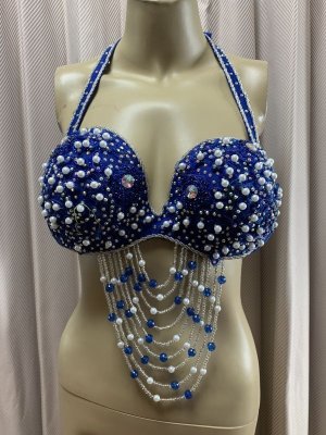 画像12: Hanine特注パワーネット生地バラディドレス