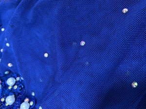 画像10: Hanine特注パワーネット生地バラディドレス