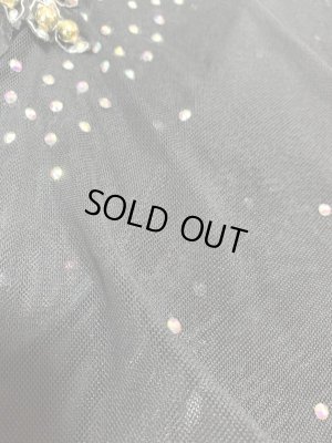 画像10: Hanine特注パワーネット生地バラディドレス