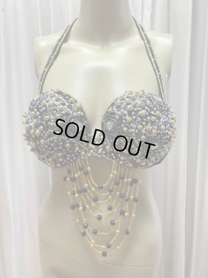 画像11: Hanine特注パワーネット生地バラディドレス