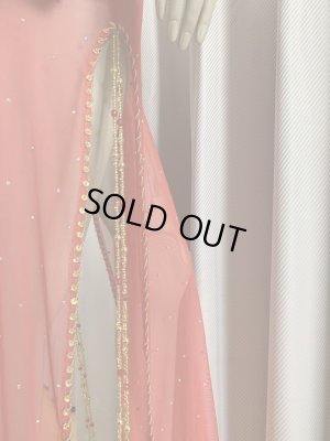 画像7: Hanine特注パワーネット生地バラディドレス