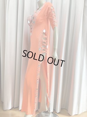 画像5: ラインストーンバラディドレス（インナーパンツ付き）