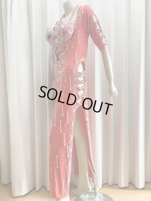 画像4: 訳あり価格　ラインストーンバラディドレス（インナーパンツ付き）