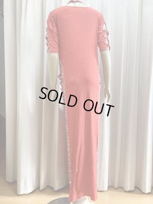 画像7: 訳あり価格　ラインストーンバラディドレス（インナーパンツ付き）