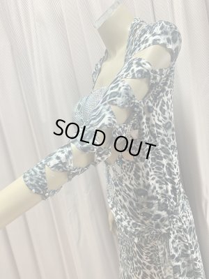 画像3: レオパード柄バラディドレス