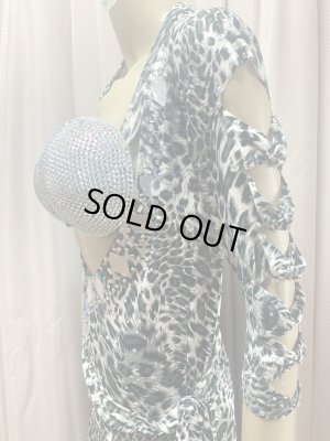 画像5: レオパード柄バラディドレス