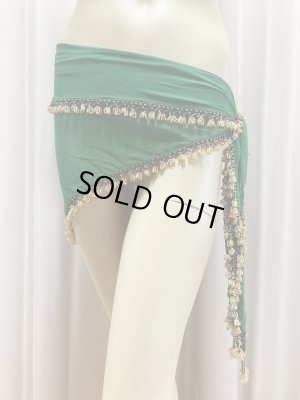 画像1: ビーズヒップスカーフ