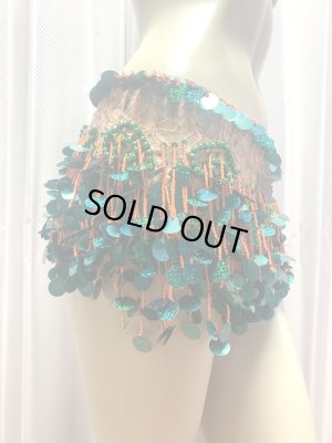 画像10: フリンジ付きレースヒップスカーフ