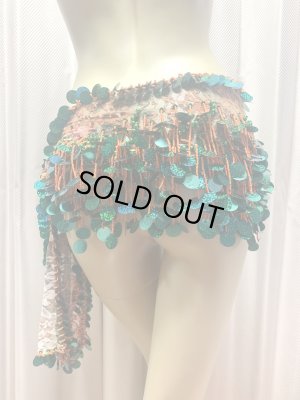 画像11: フリンジ付きレースヒップスカーフ