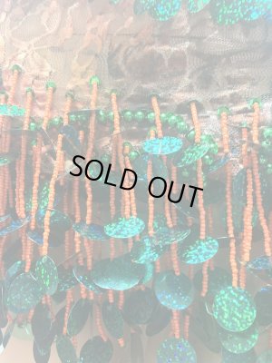 画像13: フリンジ付きレースヒップスカーフ