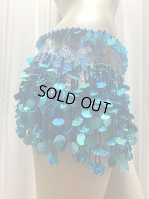 画像30: フリンジ付きレースヒップスカーフ