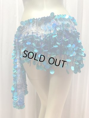 画像31: フリンジ付きレースヒップスカーフ