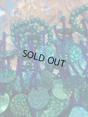 画像34: フリンジ付きレースヒップスカーフ