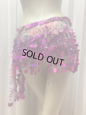 画像5: フリンジ付きレースヒップスカーフ