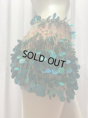 画像16: フリンジ付きレースヒップスカーフ