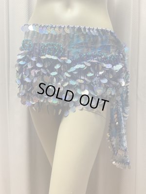 画像22: フリンジ付きレースヒップスカーフ