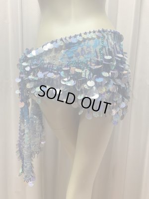 画像25: フリンジ付きレースヒップスカーフ